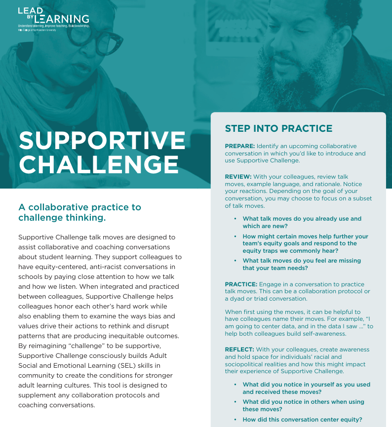 Supportive Challenge